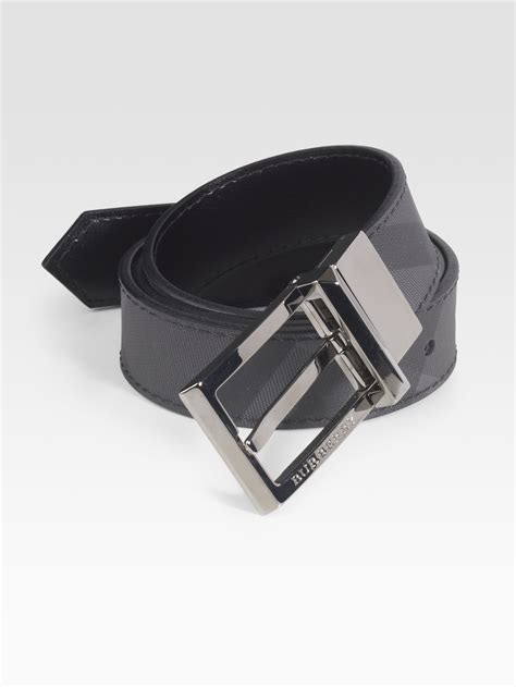 mens belts burberry|burberry men's reversible belt.